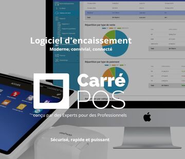 Logiciel CARRE POS, pour les métiers de bouche, les restaurateurs et les petits commerces !